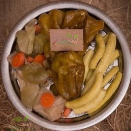 Karışık Acur ve Topak Biber Turşusu 5 KG