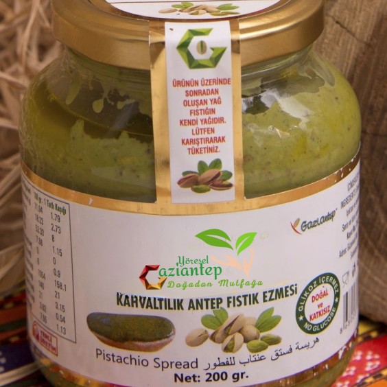 Kahvaltılık Sürülebilir Fıstık Ezmesi 200 Gr